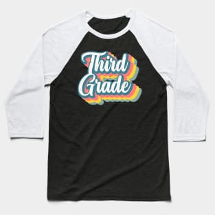 Retro Third Grade Baseball T-Shirt